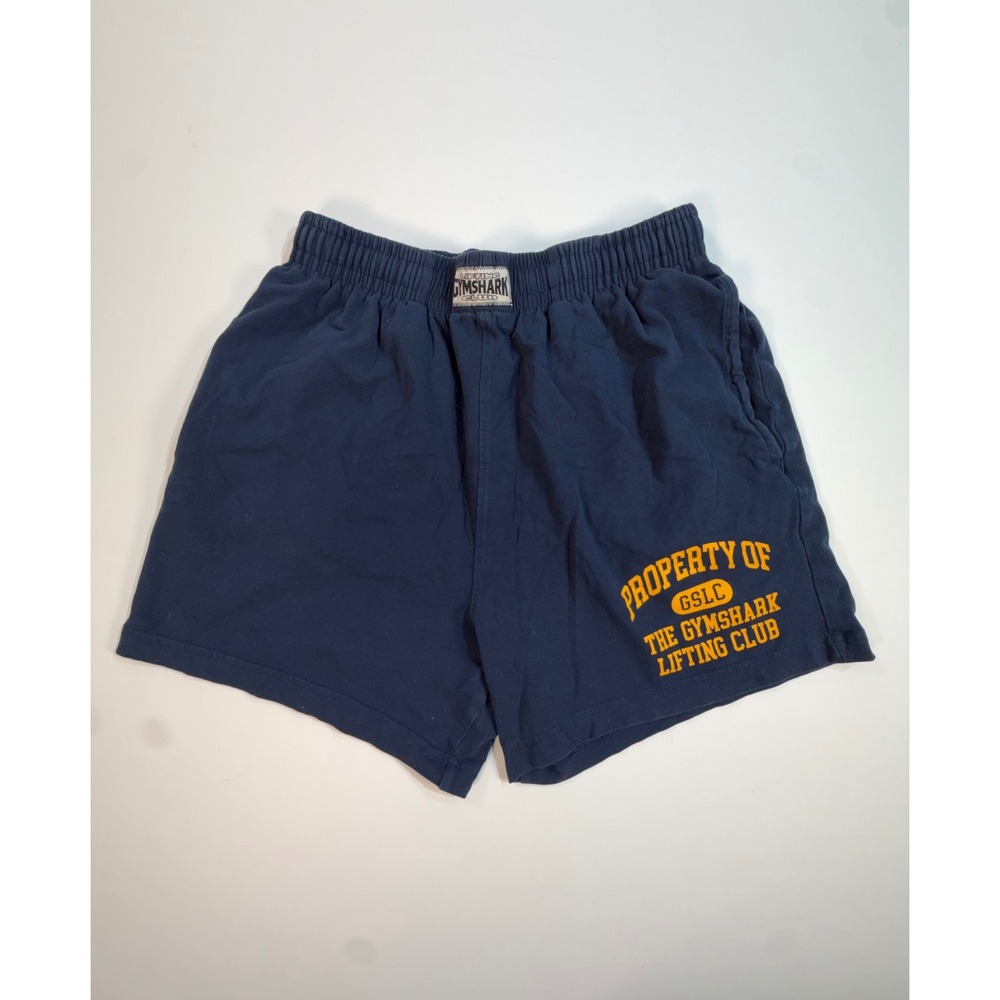 Gymshark Lifting Club Navy Blue Athletic Gym Shorts Small A5A6J